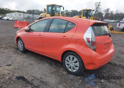 2012 Toyota Prius C One из США, поврежденный, VIN JTDKDTB36C1026302